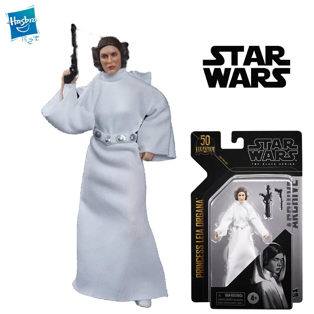 

Hasbro Star Wars Seri Hitam Arsip Putri Leia Organa 6 "Figur Aksi Koleksi Model Hadiah Mainan Toy Gifts