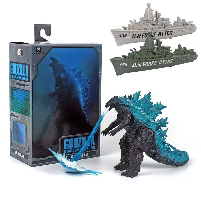16 سنتيمتر الانفجار الذري شين Gojira Godzilla ملك الوحوش Godzilla تطورت Ver الوردي الأزرق البرتقالي الأسود عودة عمل نموذج لجسم