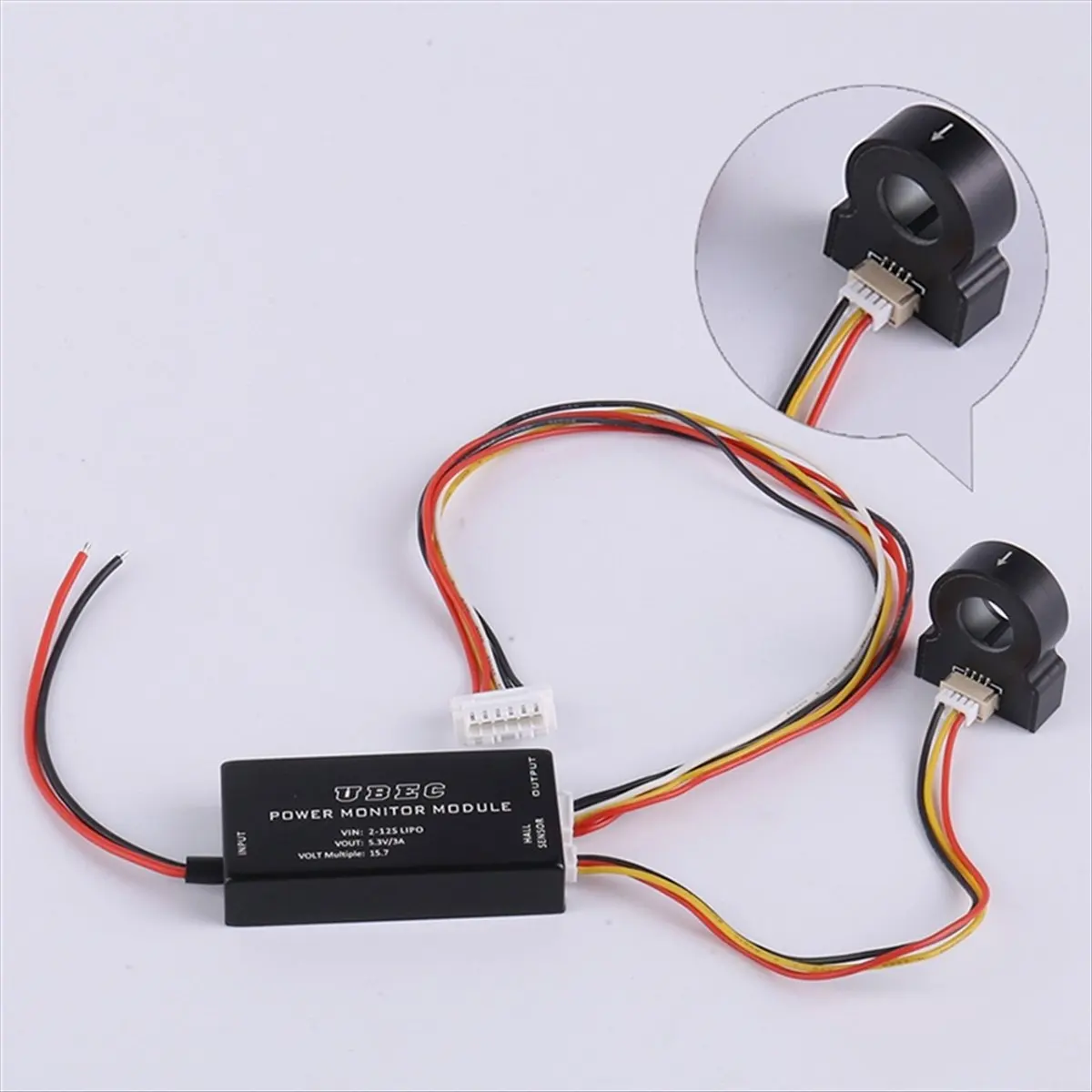 modulo-de-monitoreo-de-energia-dt976-para-las-series-monfor-pixraptor-px4-con-sensor-hall-200a-de-alto-voltaje-12s-para-bloqueo-ghs125