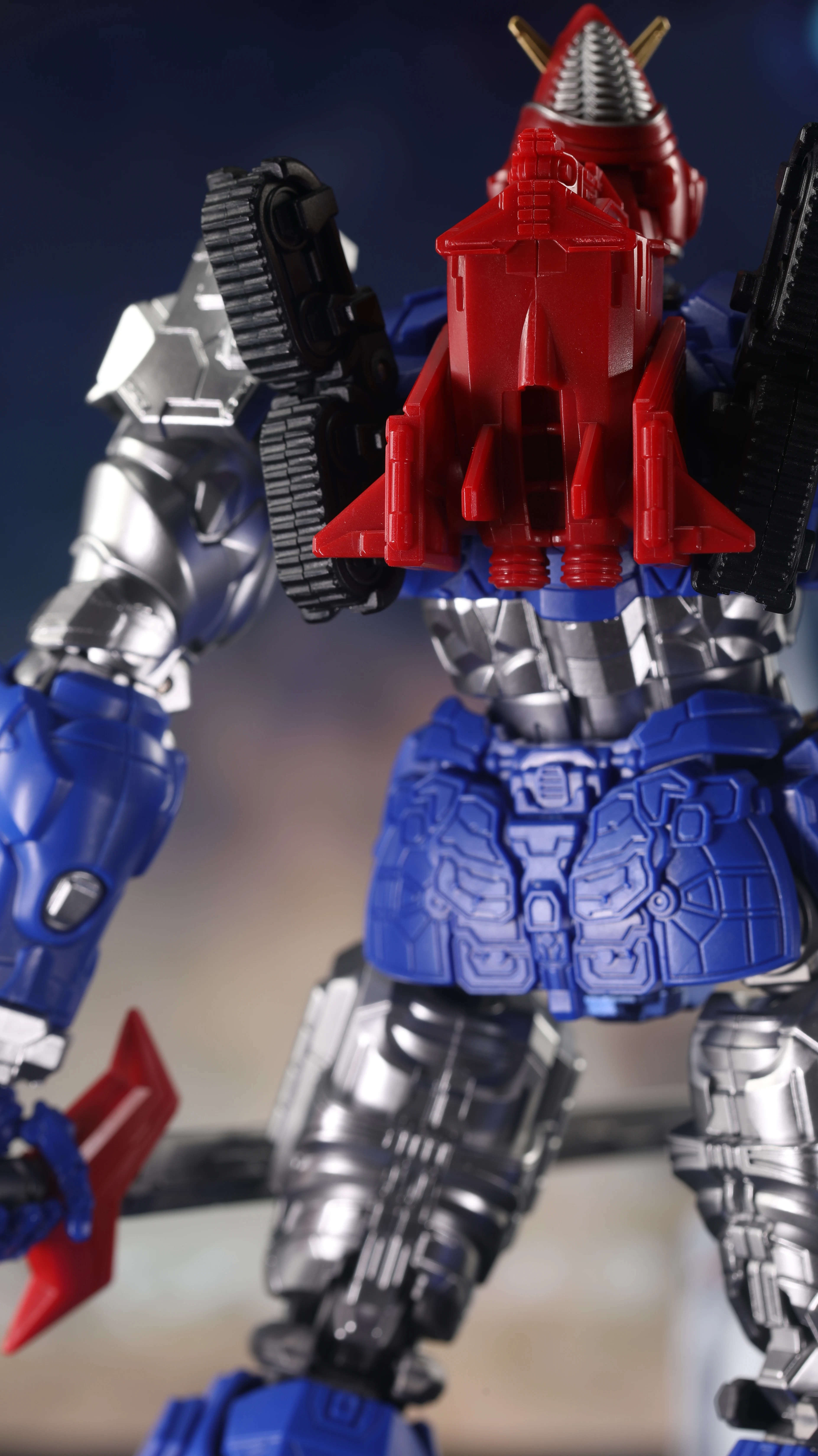 YOLOPARK AMK Serie Voltes V: Legacy Voltes V Mech Modellbausatz - Modellbausatz Actionfiguren Spielzeug – Detail 11