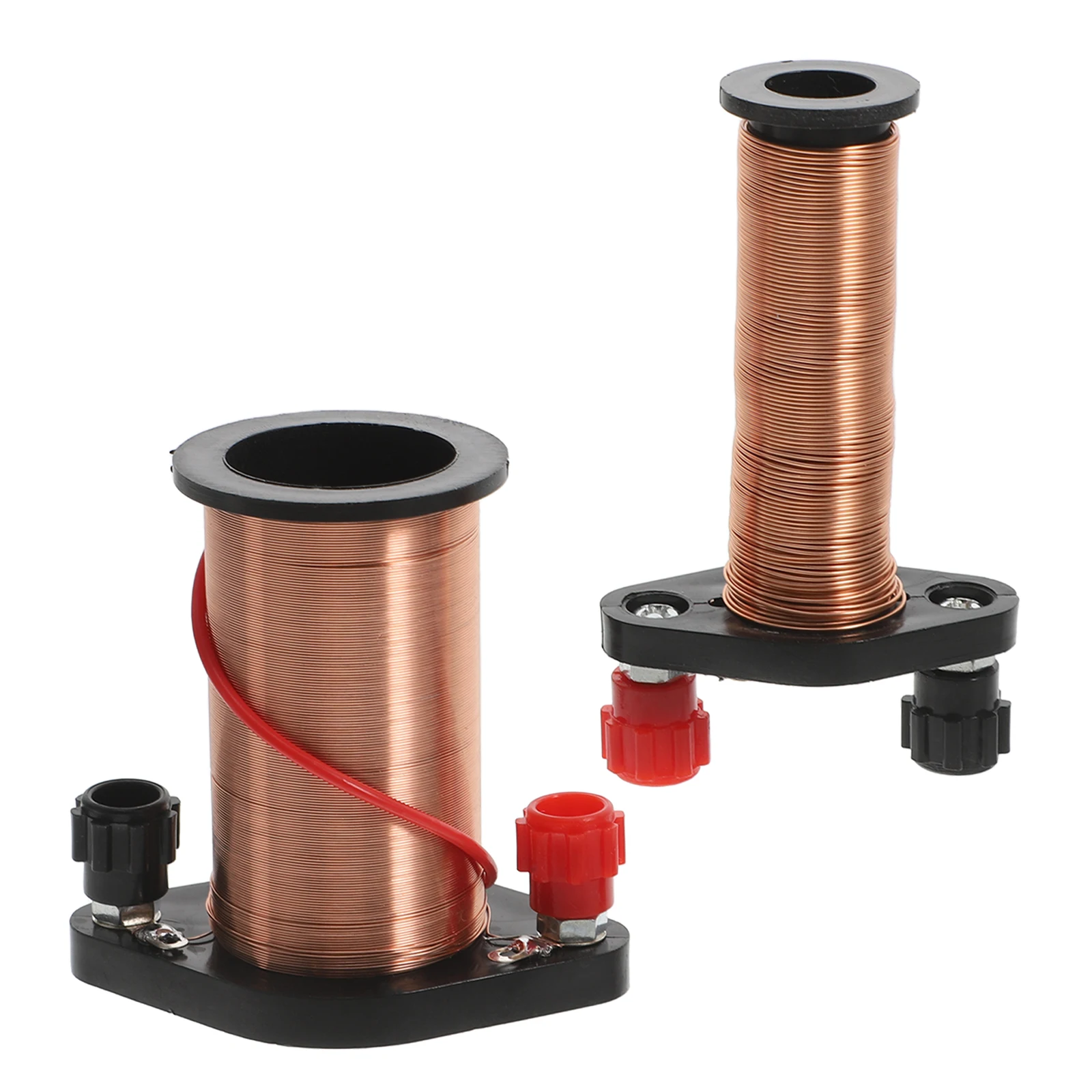 1 Set Experimental Electromagnetic Induction Solenoid Apparatus Copper Primary-Secondary Coils Physics Teaching Tool For Middle