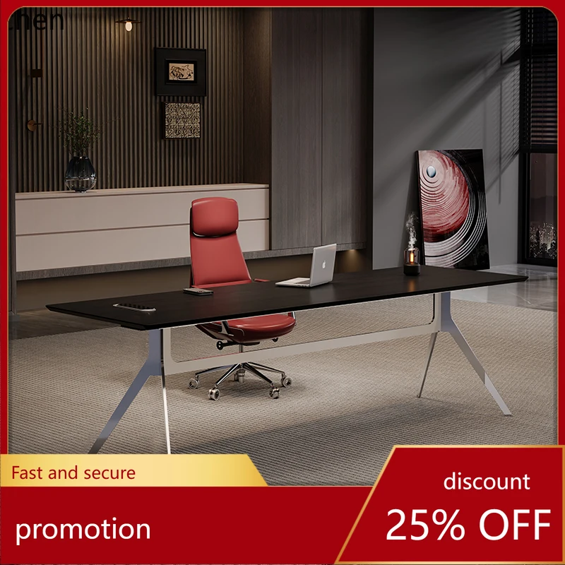 

ZML desk home single office desk and chair combination