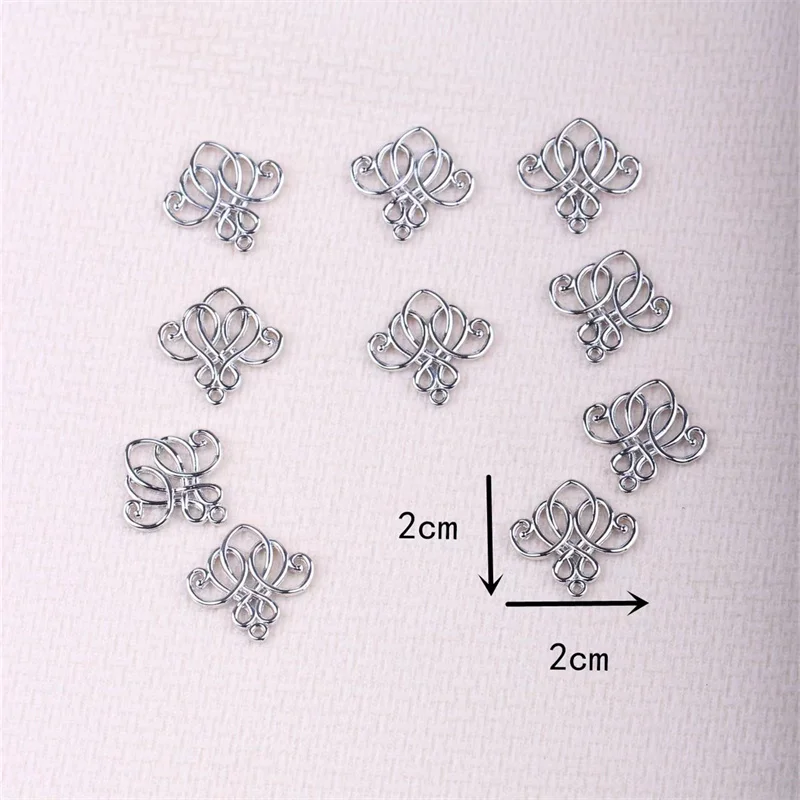 10pcs diy ancient silver zinc alloy metal Corolla Cap Crown Shape Handmade DIY Ornament Accessories Accessories