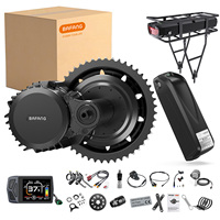 BAFANG 48V Battery 750W 500W 250W Mid Drive Motor Electric Bicycle Conversion BBS02 BBSHD with Dlsplay Kit，E-Bike Engine 68-73M