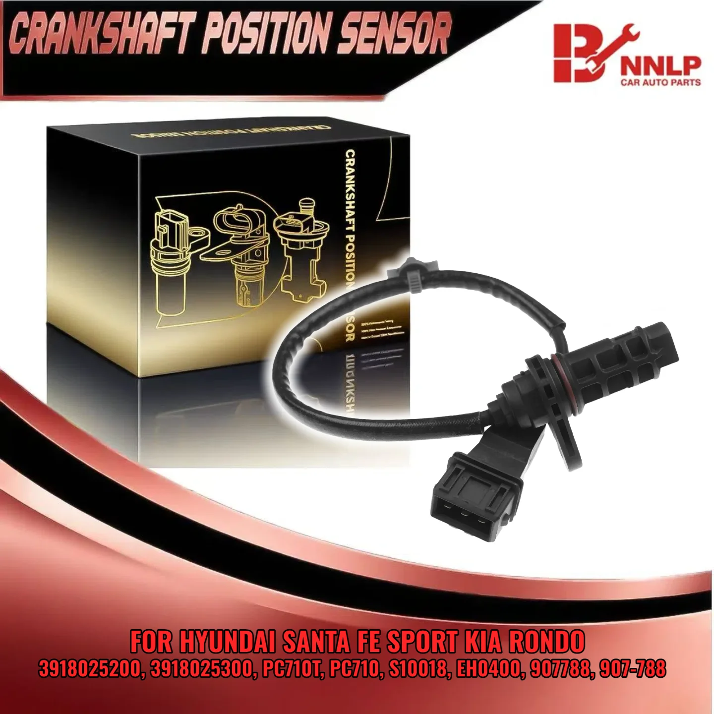 

Engine Camshaft Position Sensor for Hyundai Santa Fe Sport Kia Rondo 2.4L 2.0L S10018 EH0400 3918025300
