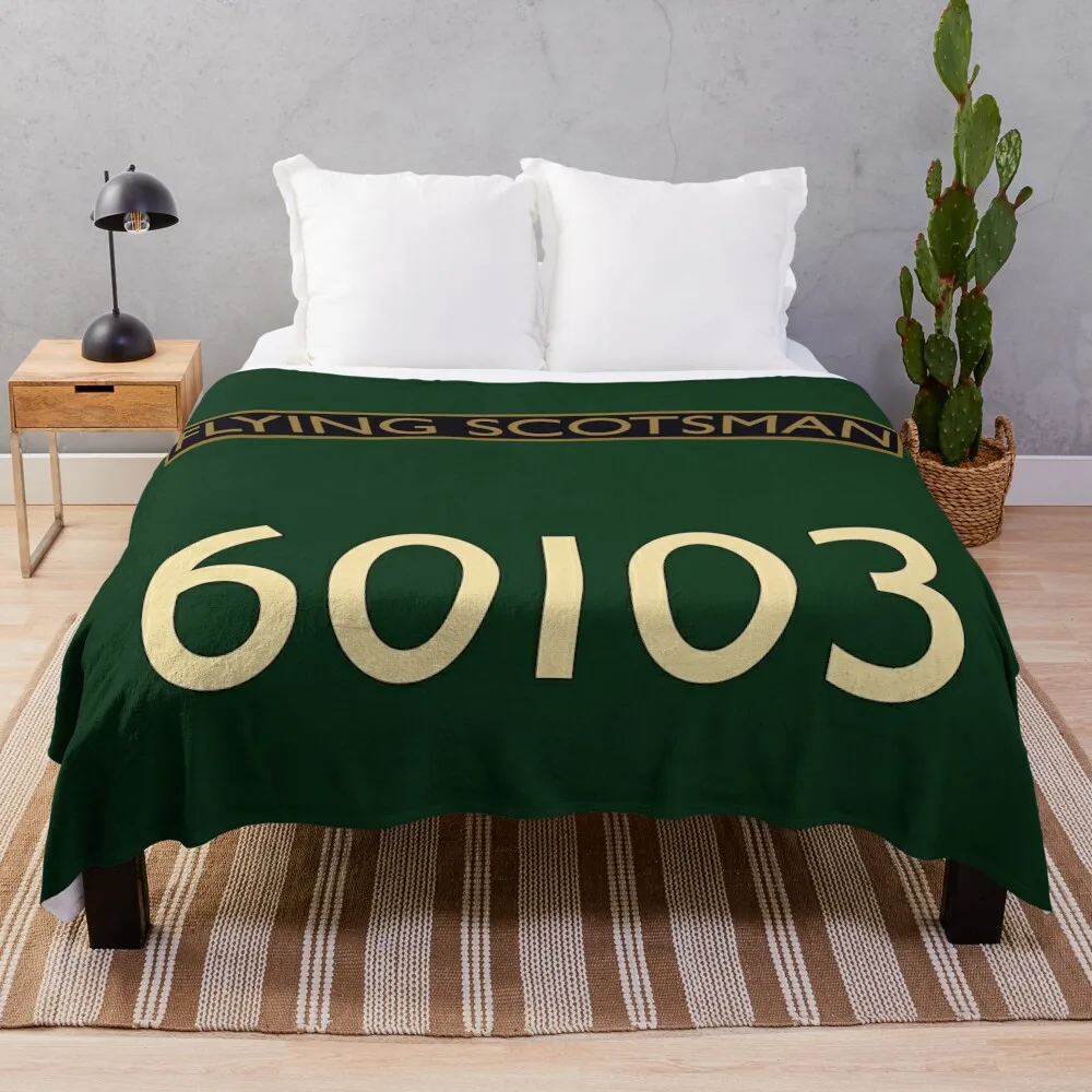 

Flying Scotsman 60103 Throw Blanket Hair Decorative Sofa Blankets