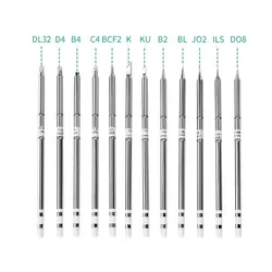 T12 Soldering Iron tips Replacement T12- B I K D24 D12 KU BCM2 D4 D52 J02 JS02 BC3 CF4 KF KL of Tip Electric Soldering Iron Tip