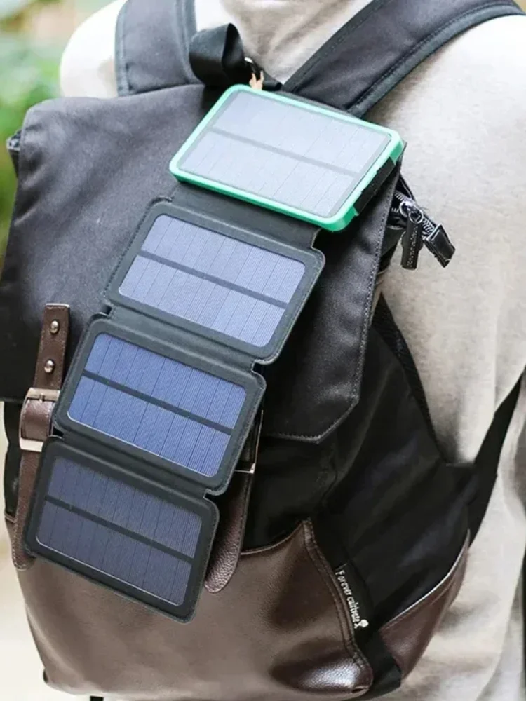 Lenovo 500000mAh Solar Powerbank 120W Grote Capaciteit Supersnel Opladen Externe Batterij met Zaklamp voor iPhone Huawei 2026 - afbeelding 2