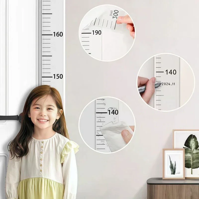 Height Wall Sticker For Child Wall Height Measuring Ruler Stickers Height Chart Wall Sticker For Kids Bedrooms Wall Decor