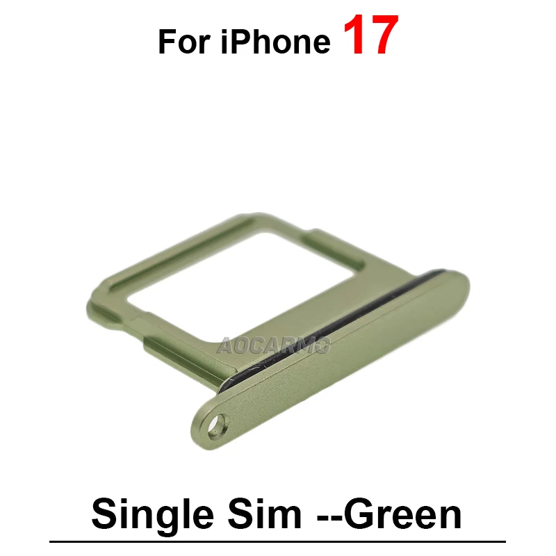 For iPhone 17Pro 17 Pro Max Dual SIM Card Single Sim Tray Holder