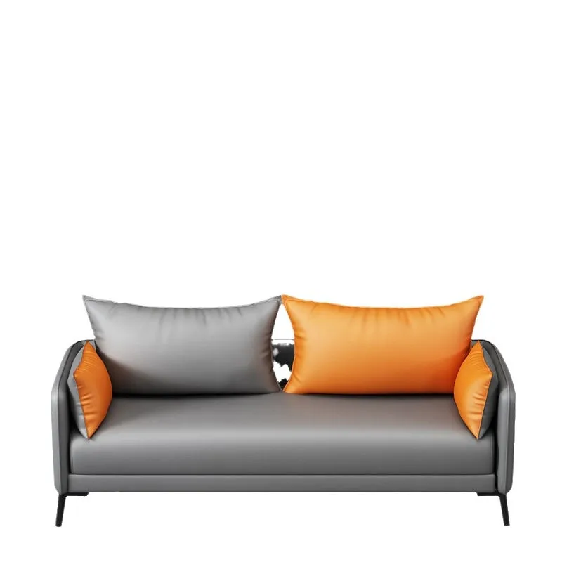 

Light luxury Nordic office sofa, simple and modern meeting area to negotiate three person coffee table combination