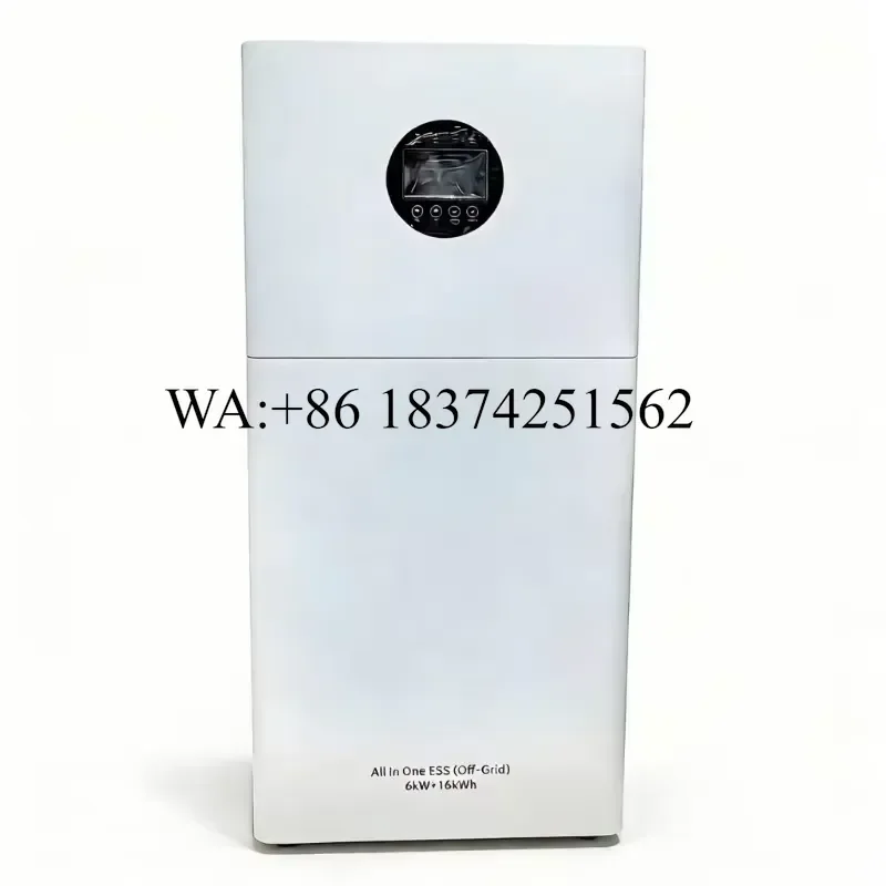Wmwmnu for Zsen All-in-One 11kW 32kWh LiFePO4 Hybrid Solar Inverter Battery ESS 51.2V MPPT Grid Stackable IP65 Wall Mounted