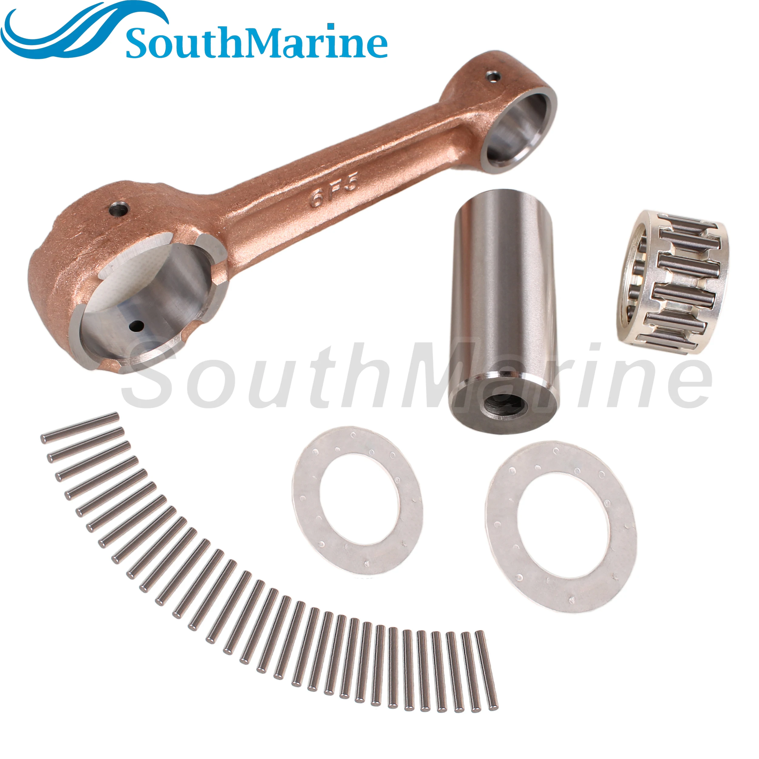 Boat Engine 66T-11650-00 66T-11650-01 Connecting Rod Kit for Yamaha 40HP E40X 2-Stroke X series 40XMH