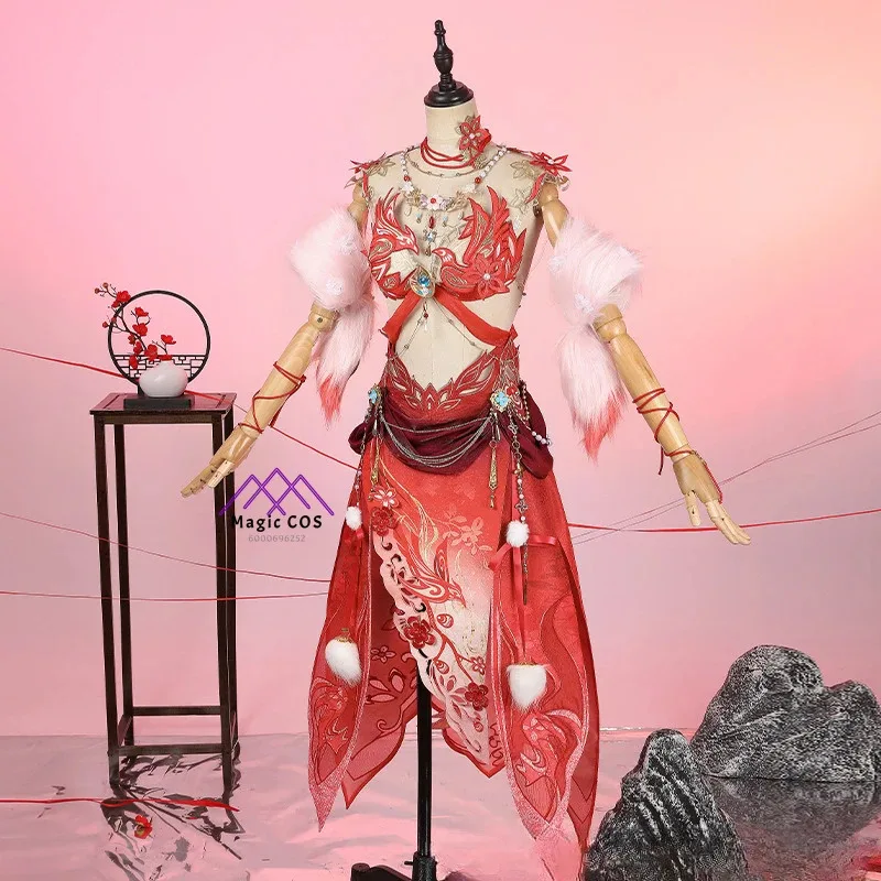 Игра Naraka: Bladepoint Yulinglong, карнавальный костюм, высококачественная новогодняя аниме-одежда, ролевая игра, вечеринка на Хэллоуин, Comic-Con 3D