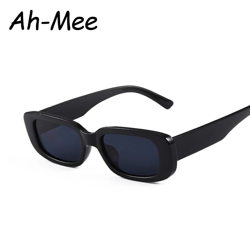 New Small Sunglasses Women Men Trendy Vintage Brand Designer Hip Hop Square Green Sun Glasses Female Eyewear UV400