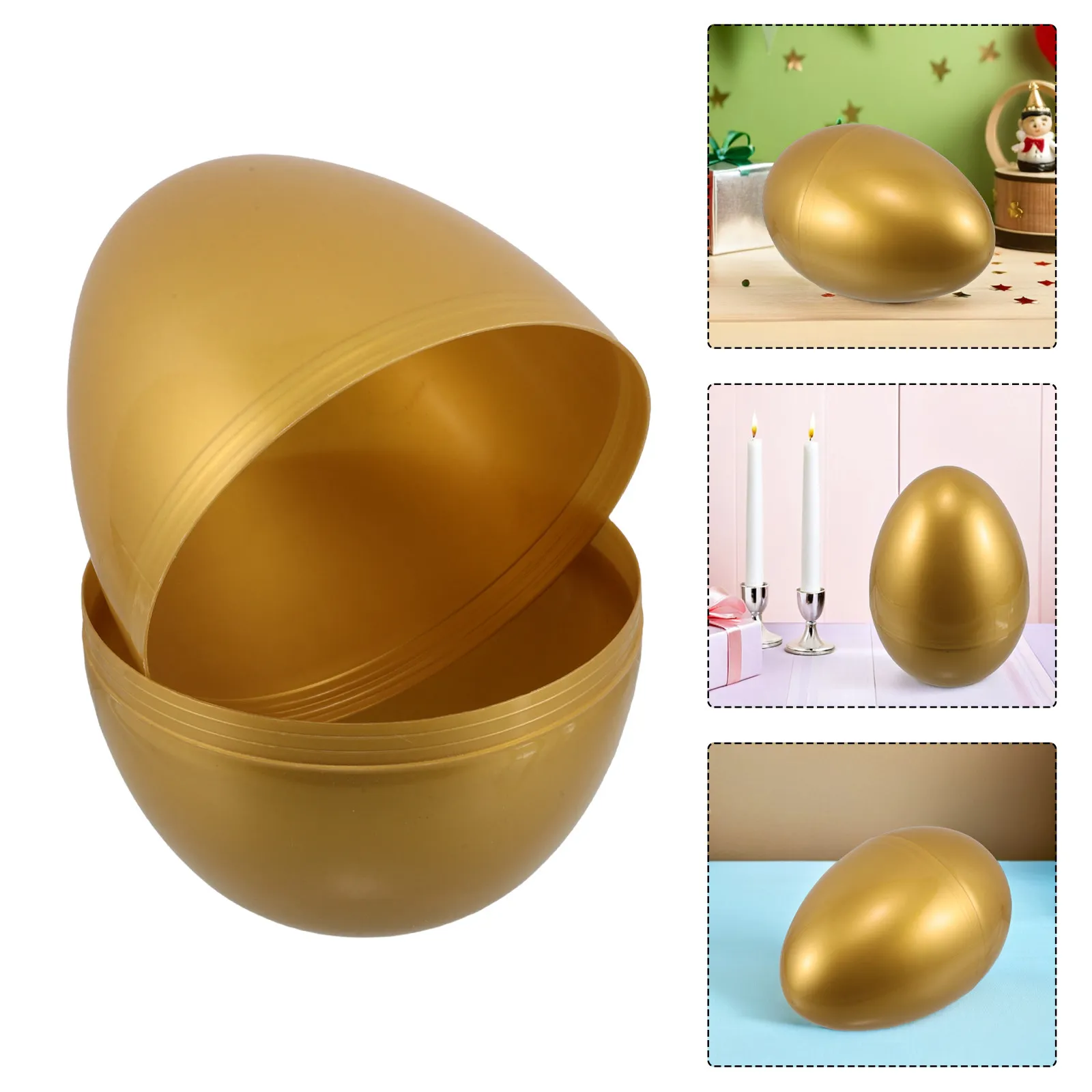 

Easter Eggs Plastic Empty Easter Party Raffle Eggs Fill With Easter Hunt Gifts And Chocolate Game Prizes Supplies Party Decor