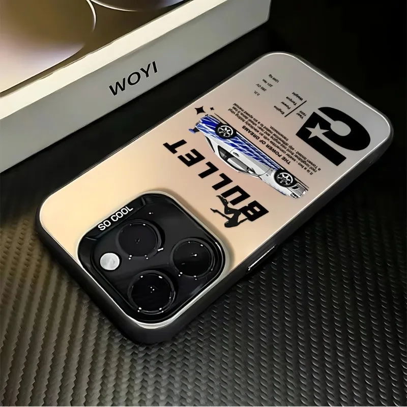 Blue Racing Car Phone Case For Xiaomi 17 Pro Max 15 T PRO 14 T PRO 13 T PRO 12 T PRO Mi 11 Lite 5G Soft IMD PC Shockproof Cover view 4