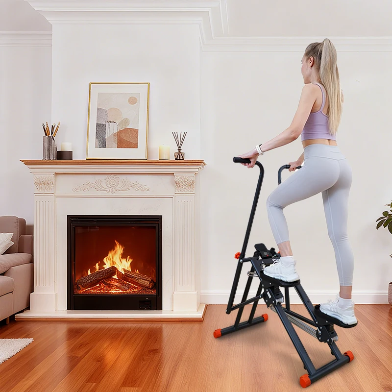 Immagine 4: Mini Stepper Portatile per Fitness Domestico, Macchina per Allenamento Indoor e Body Building
