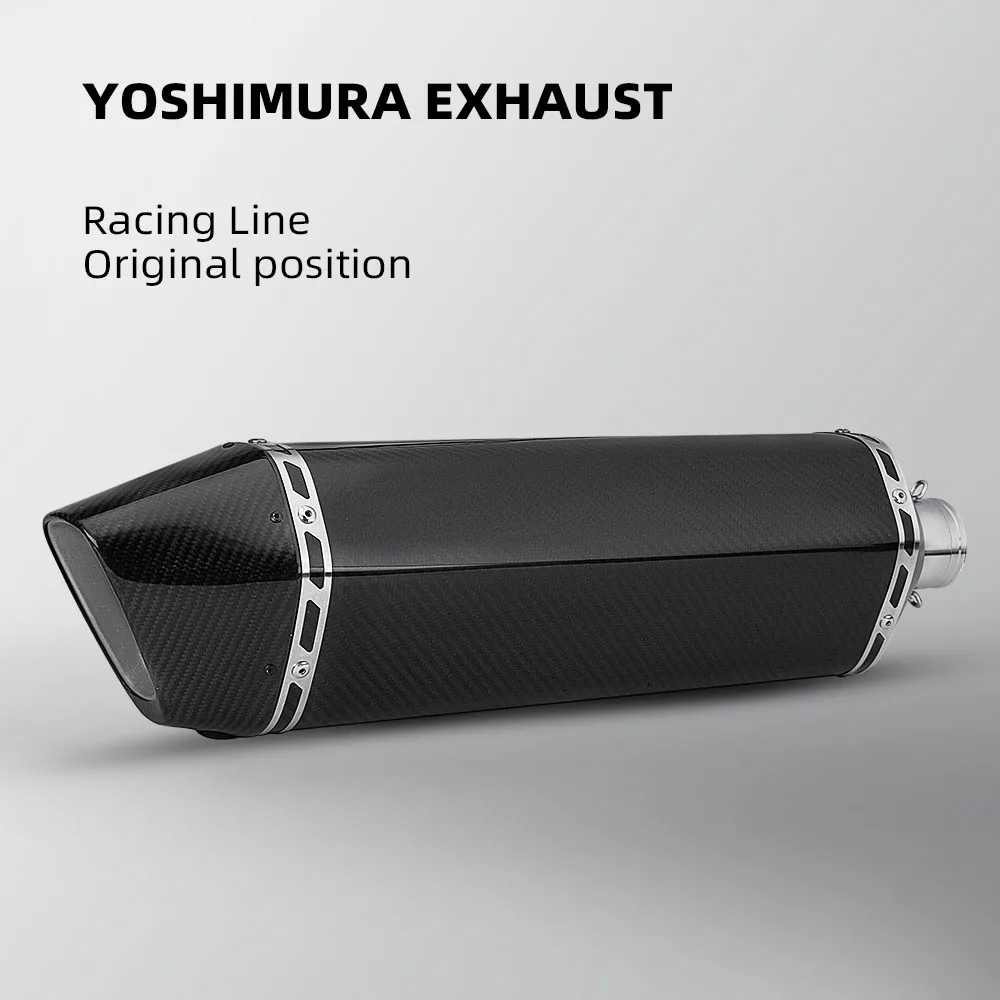 For Motorcycle Exhaust Pipe YAMAHA R6 EXHAUST 2006-2016 Racing Line Original Position