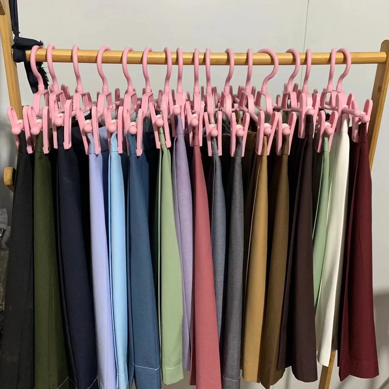 

Cool House Spring Summer New Bla A-Line Skirt orm Sle Women's ort Skirt Polyester Fiber Office Home Wear