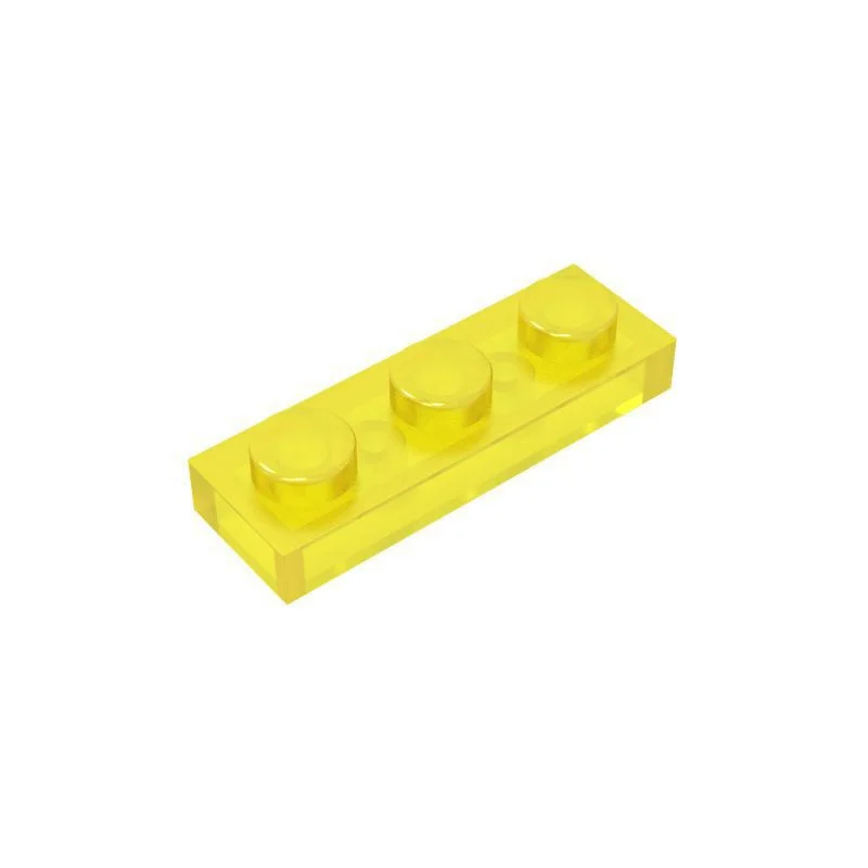 50 Stück 3623 1X3 Platte für Kinder-Bausteinspielzeug, kompatibel mit Montage, hochwertiges Geschenk. – Detail 7