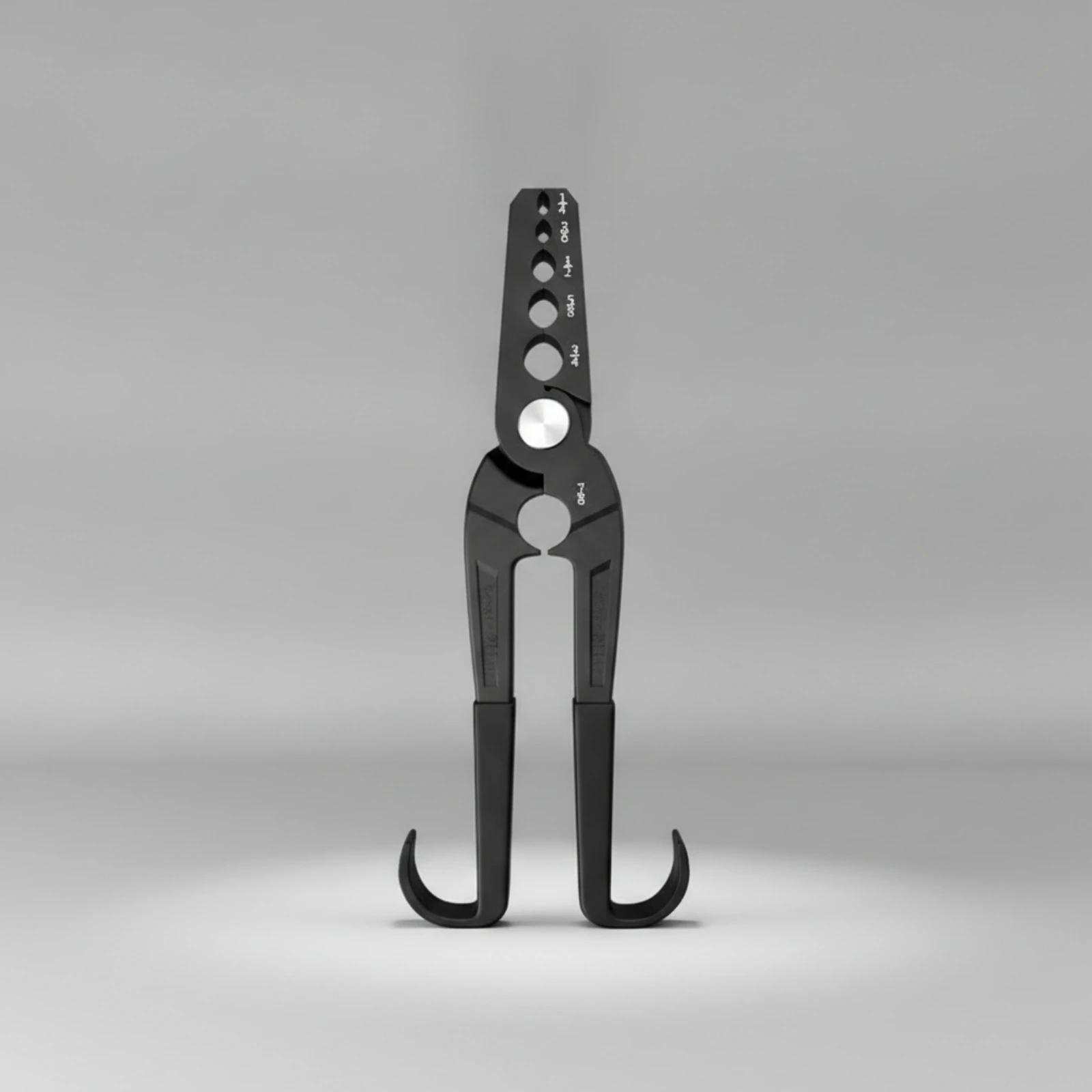 CT-301 Copper-Tube Repair Plier Hinged Two-Handle Copper Tubing Repair Tool with 6 Holes Semicircular Forming Plier Versatile