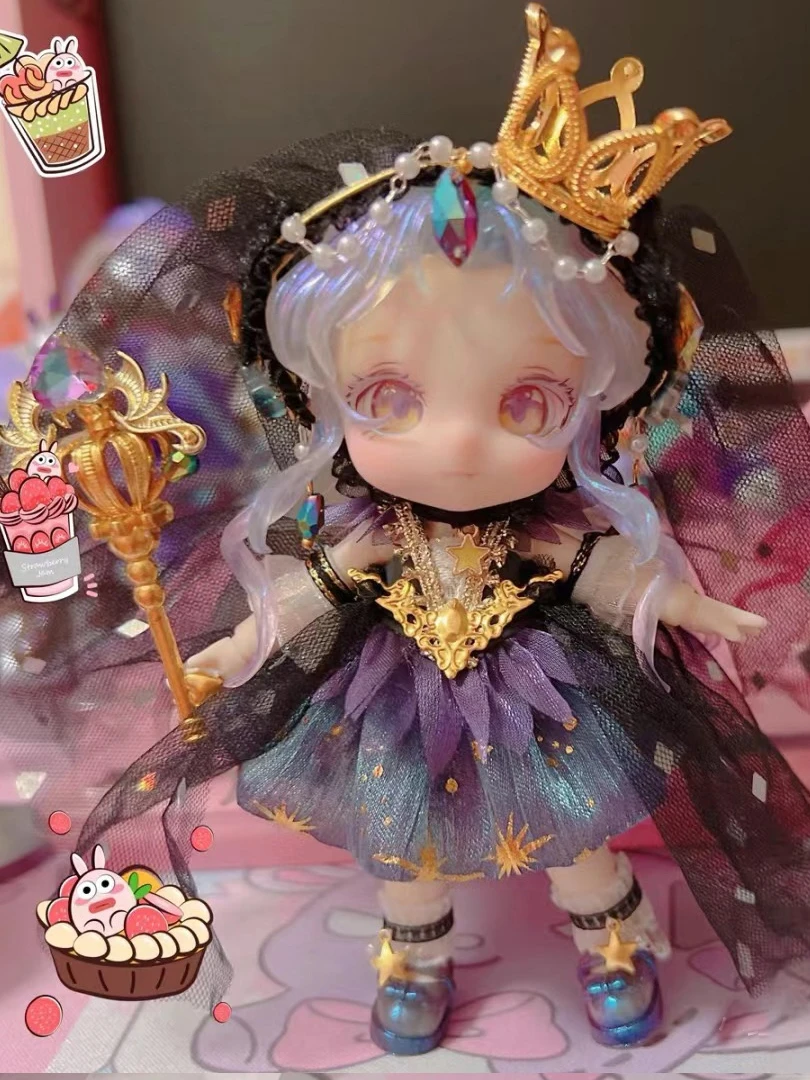 

Maytree-Zodiac Signs Series Blind Box, Bjd Articulated Wrist, Pvc Playable Action Figure, 12.3cm, Re