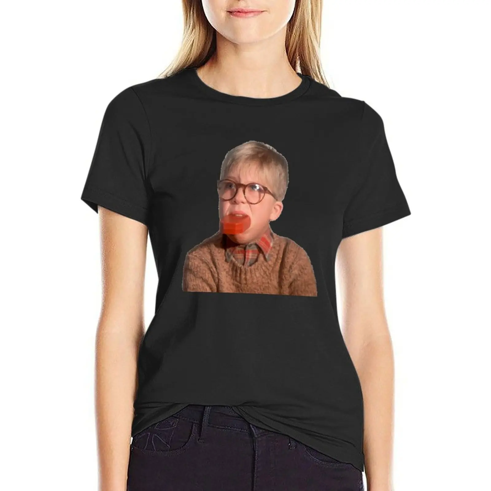 

Ralphie T-Shirt customs lady clothes summer clothes t shirt dress Women