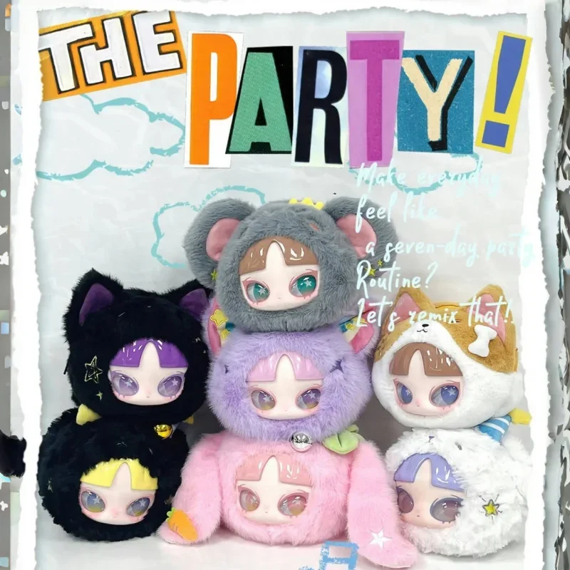 

2025 Hot sale Original Inn'S Let Party Series Blind Box Mystery Box Caixa Caja Ornament Pendant Hanging Chain Backpack Girl Gift