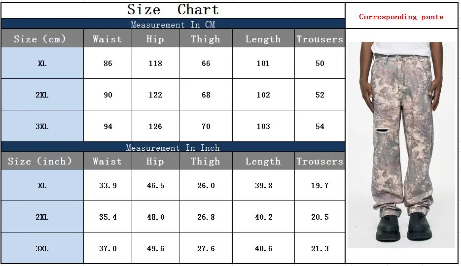2025 Trashy Y2K 2000S Streetwear Vintage Grau Baggy Zerrissene Jeans Hosen Für Männer Kleidung Hip Hop Lange Hosen Pantalones hombre – Detail 3