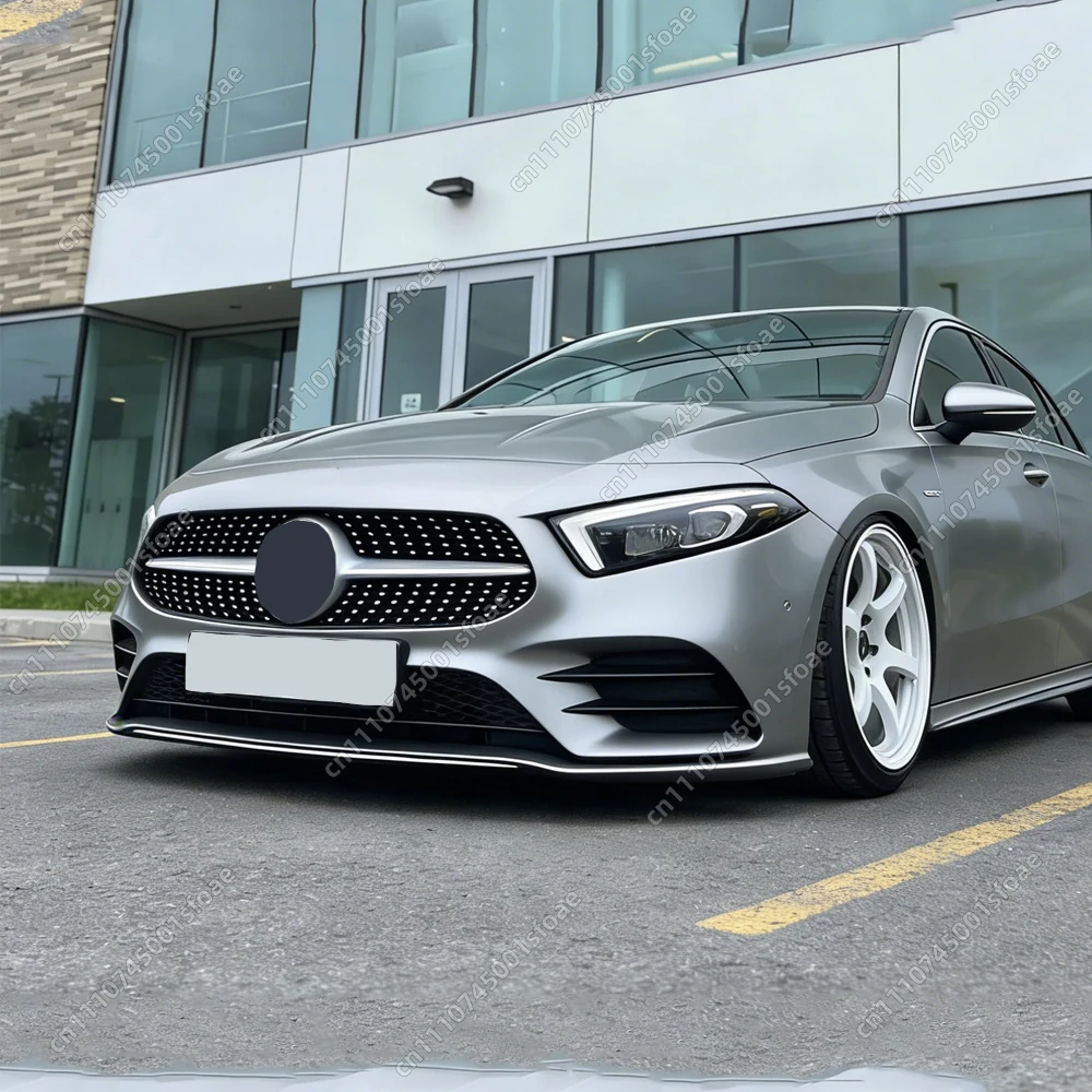 

Front Bumper Grille Bodykit For Mercedes Benz A Class W177 2019+ JC GTR Car Grill Radiator Grid Racing ABS Diamond Style Tuning