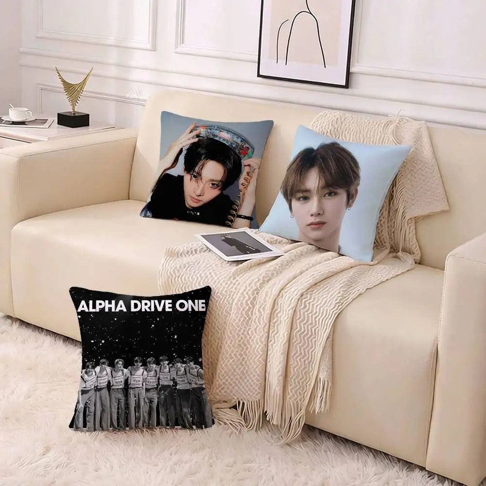 ALD1 ALPHA DRIVE ONE Pillow Case Pattern Printed Pillowcase For Living Room Sofa Cushion Cover