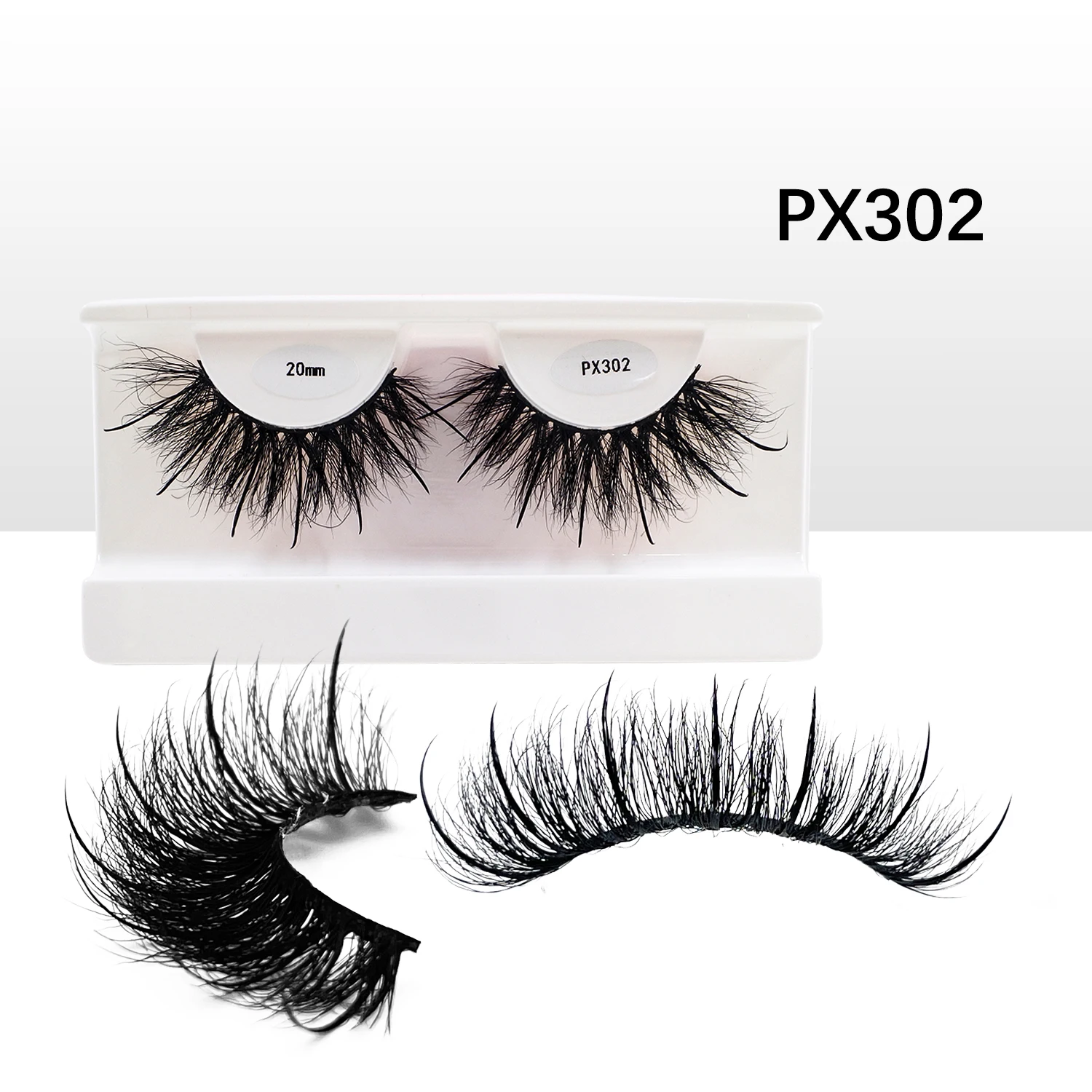 RED SIREN Wispy Lashes New 16mm 18mm 25mm Mink Lashes Fluffy Makeup Accessories Long Natural Look Spike False Eyelashes