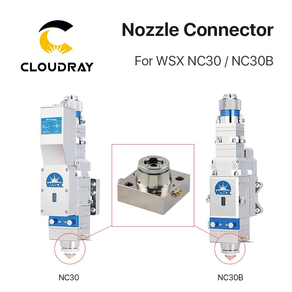 Connettore ugello Cloudray NC30 / NC30B per parti Laser in fibra