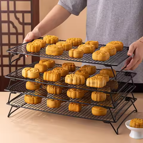Drying grid rack collapsible cooling rack cake cold rack bread cookies baking tools household