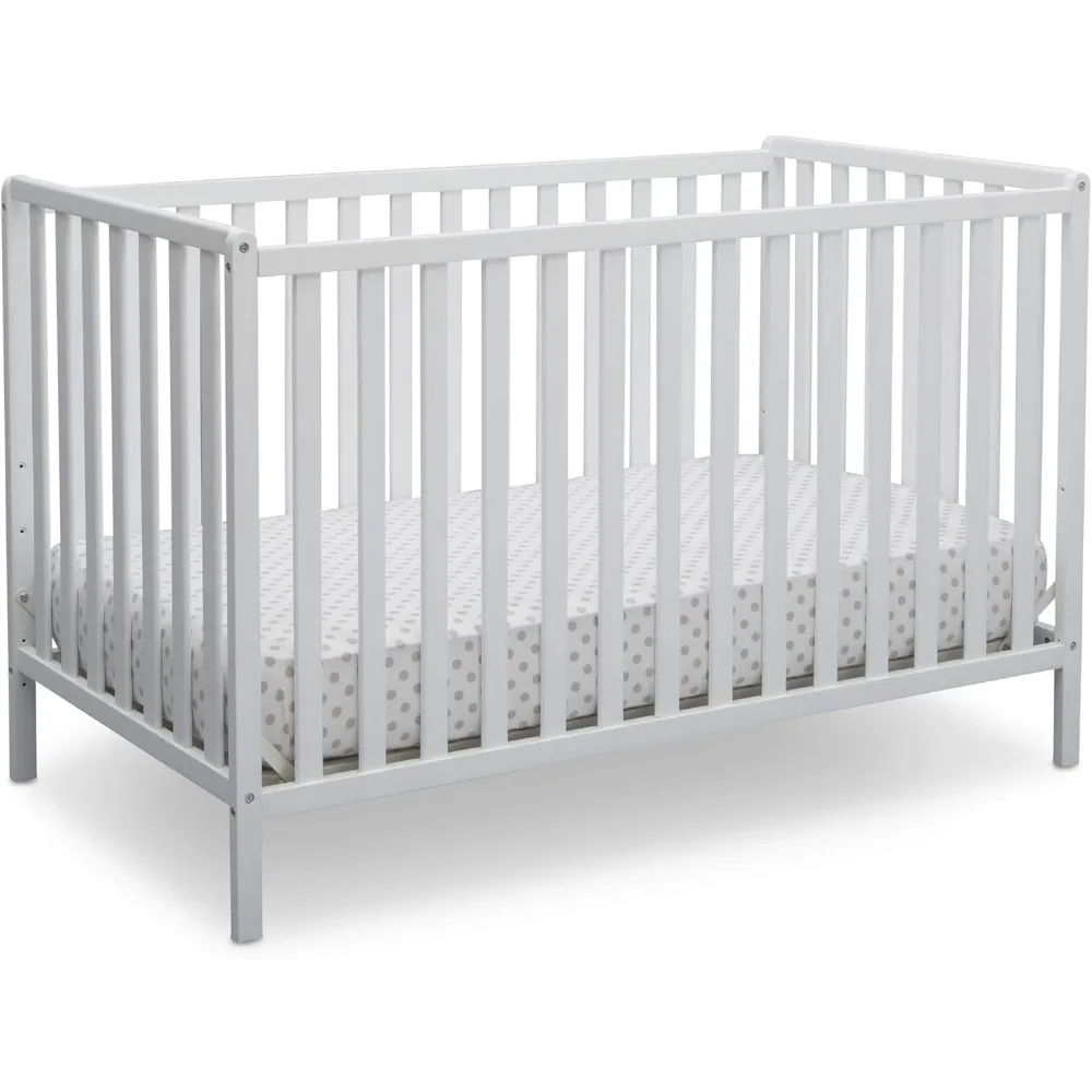 Convertible Crib - Size: Width 54.25 Inches X Depth 29.50 Inches X Height 35 Inches. Adopting Fence Protection for Baby Crib