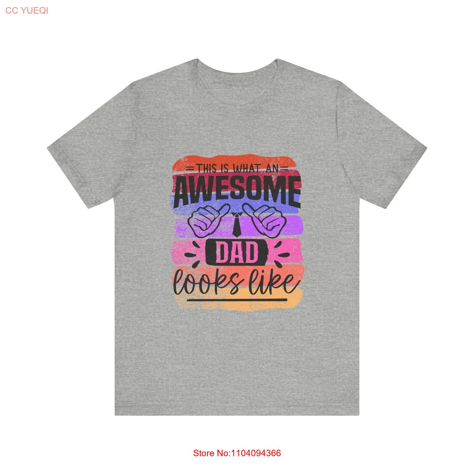 

This Is What An Awesome Dad Looks Like Unisex Jersey Short Sleeve Tee