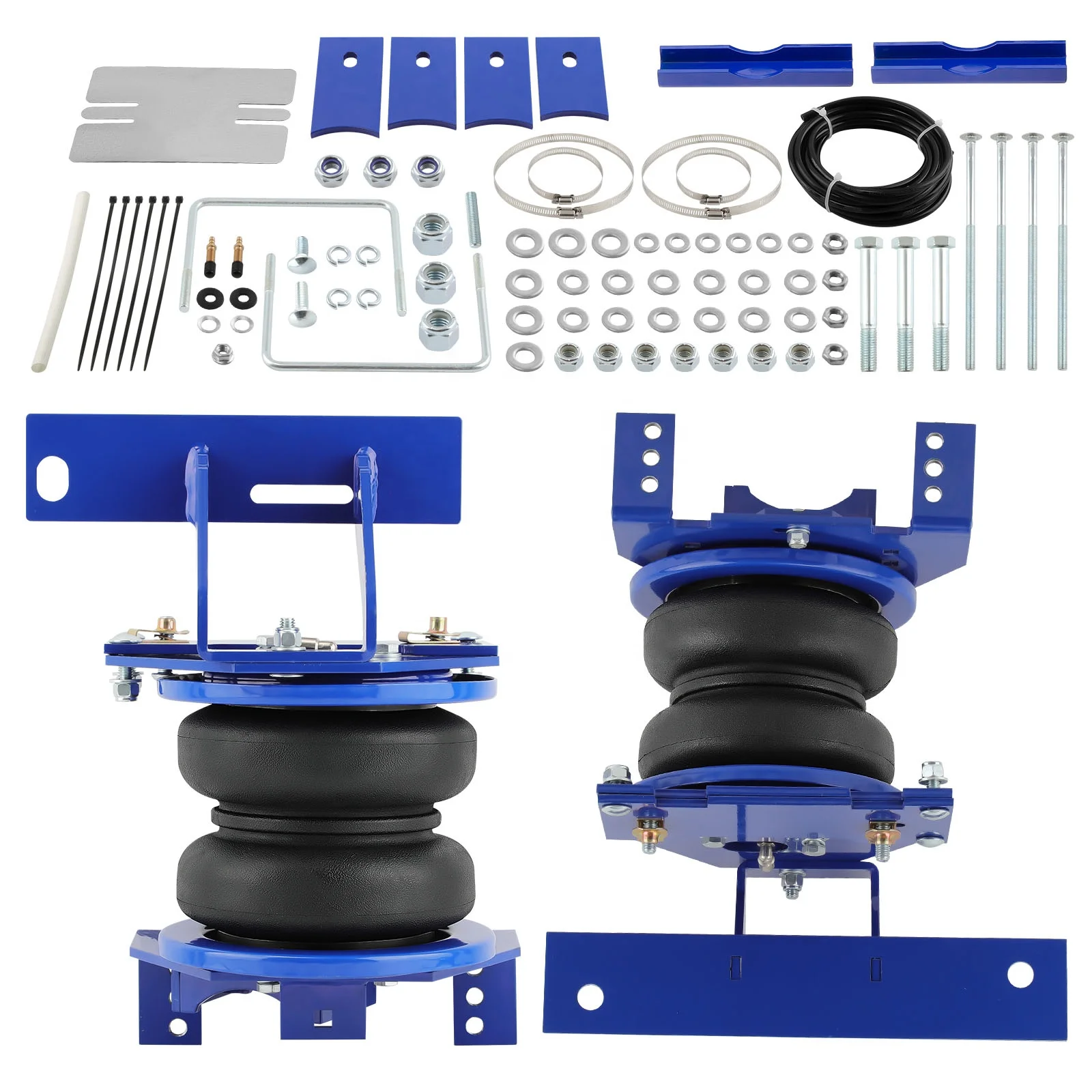 Air Spring Suspension Kit 7500lbs Rear For F-250 350 450 Super Duty 2017-19