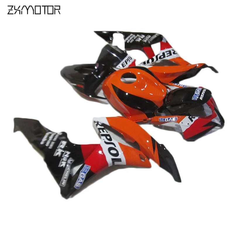 New Hot Sale Injection Motorcycle Fairing kits for Honda CBR600RR F5 2007 2008 orange black fairings set cbr 600 rr f5 07 08 15