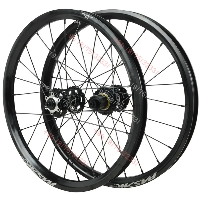 

20 inch 406 Mountain Bike Wheels 20'' MTB Bicycle hubs 24Holes Disc Brake 7/12 Speed front2 rear4 bearings Alloy Wheelset 6nails