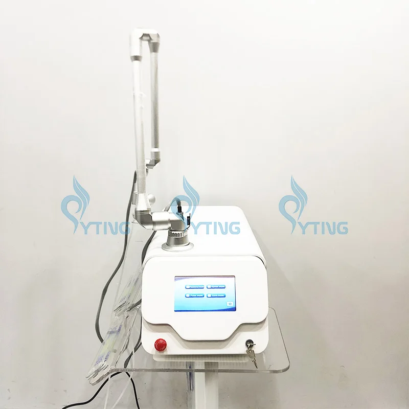 10600nm CO2 Fractional Laser System Machine Acne Scar Treatment Mole Warts Removal Vagina Tightening Skin Resurfacing