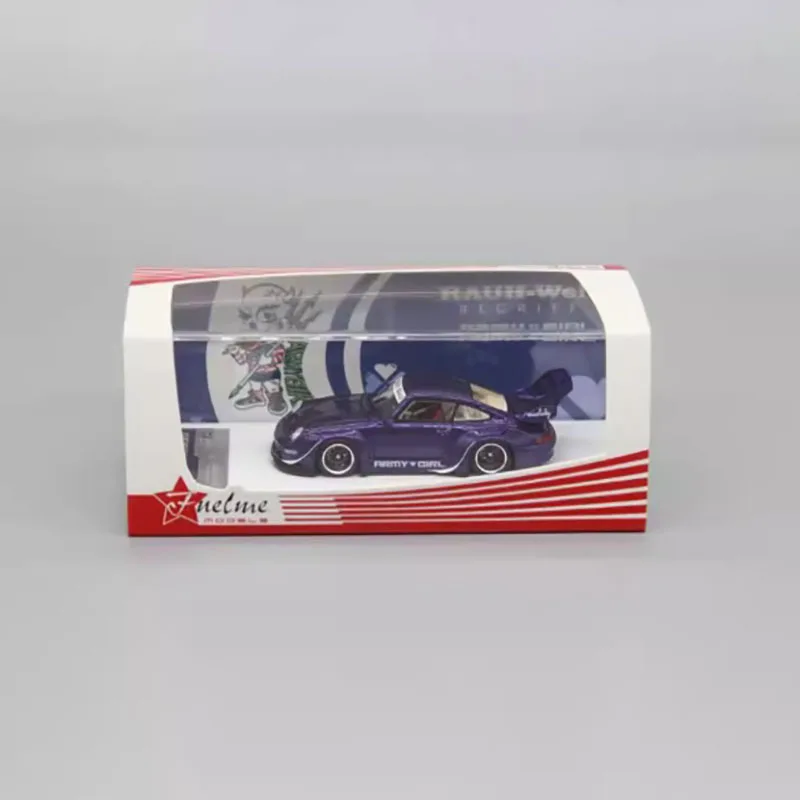 FuelMe 1:64 RWB 400R/993 911 ARMY GIRL Resin Car Model