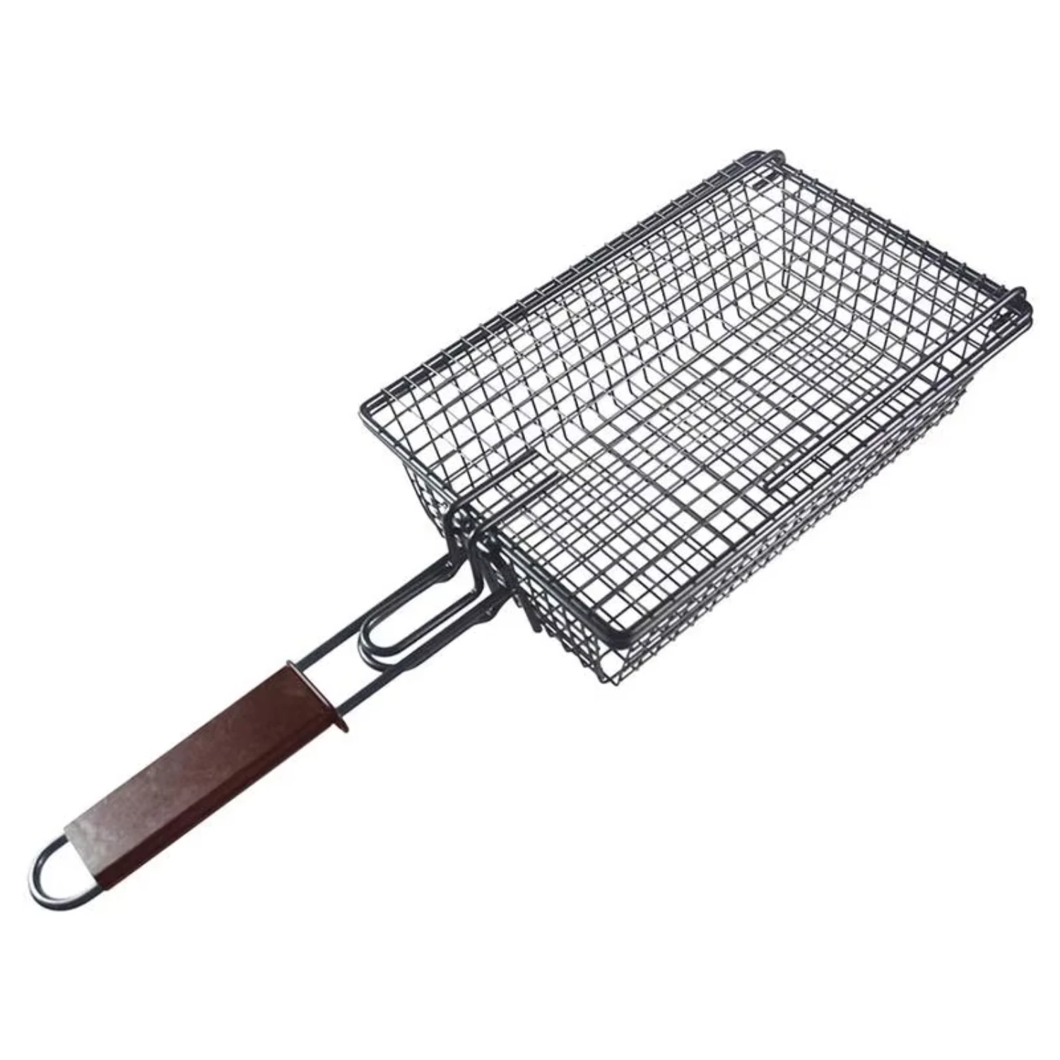 BBQ Grilling Basket Mesh Mat Steak Hamburger Barbecue Rack Tools Outdoor Picnic Camping Cookware  Chicken Meat Vegetable Food