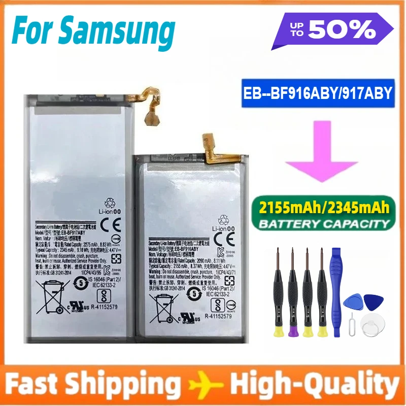 EB-BF916ABY EB-BF917ABY Replacement Battery for Samsung Galaxy Z Fold2 Fold 2 5G SM-F916 Portable Batteries