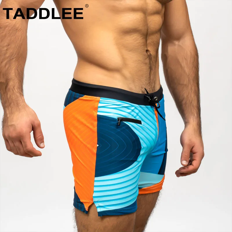 Taddlee Brand Men's Swimwear Swim Brief Boxer Swimsuits Men Short Swim Shorts Trunks Bikini Bathing Suits Square Cut Sexy Gay