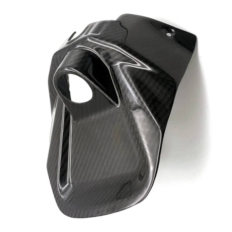 Carbon Fiber Motorcycle Fuel Tank Key Cover Ignition Tube Fairing Cover For Aprilia RS 660 RS660 2020-2023