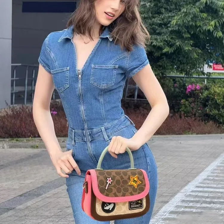 

2025 Новая высококачественная женская сумка - модный дизайн, универсальная элегантная сумка через плечо через плечо для путешествий