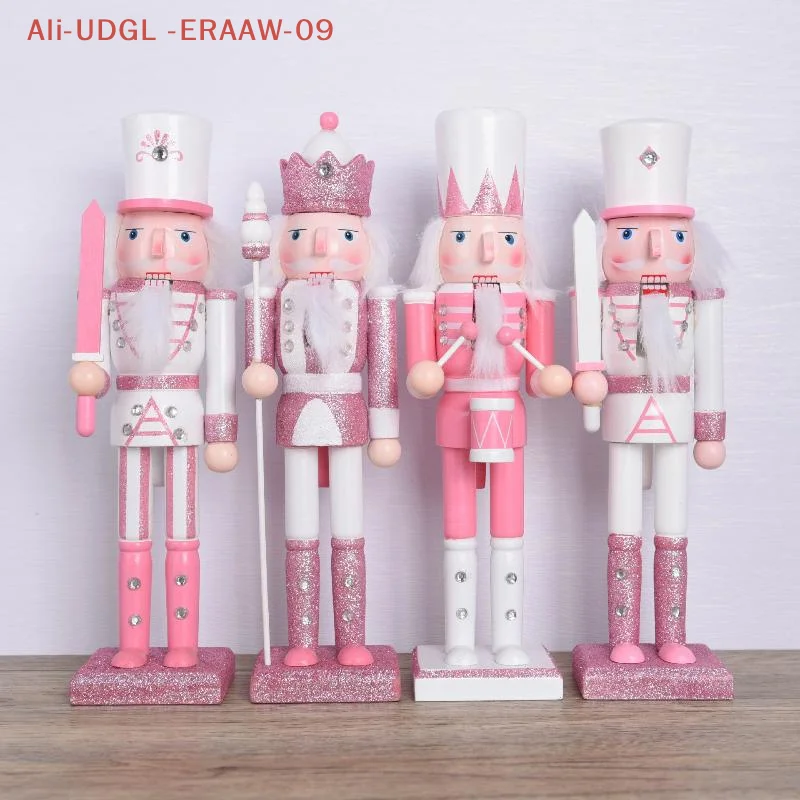 1 قطعة 30 سنتيمتر الكرتون الجوز الجندي ديكور المنزل عيد الميلاد زخرفة كسارة البندق الخشبية دمية سطح المكتب ديكور