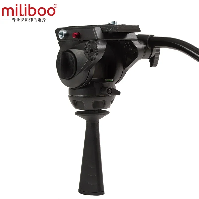 miliboo MYT802 Base Flat Fluid Head with 75mm Bowl Size for Camera Tripod/Monopod Ball Adapter Stand Load 8 kg