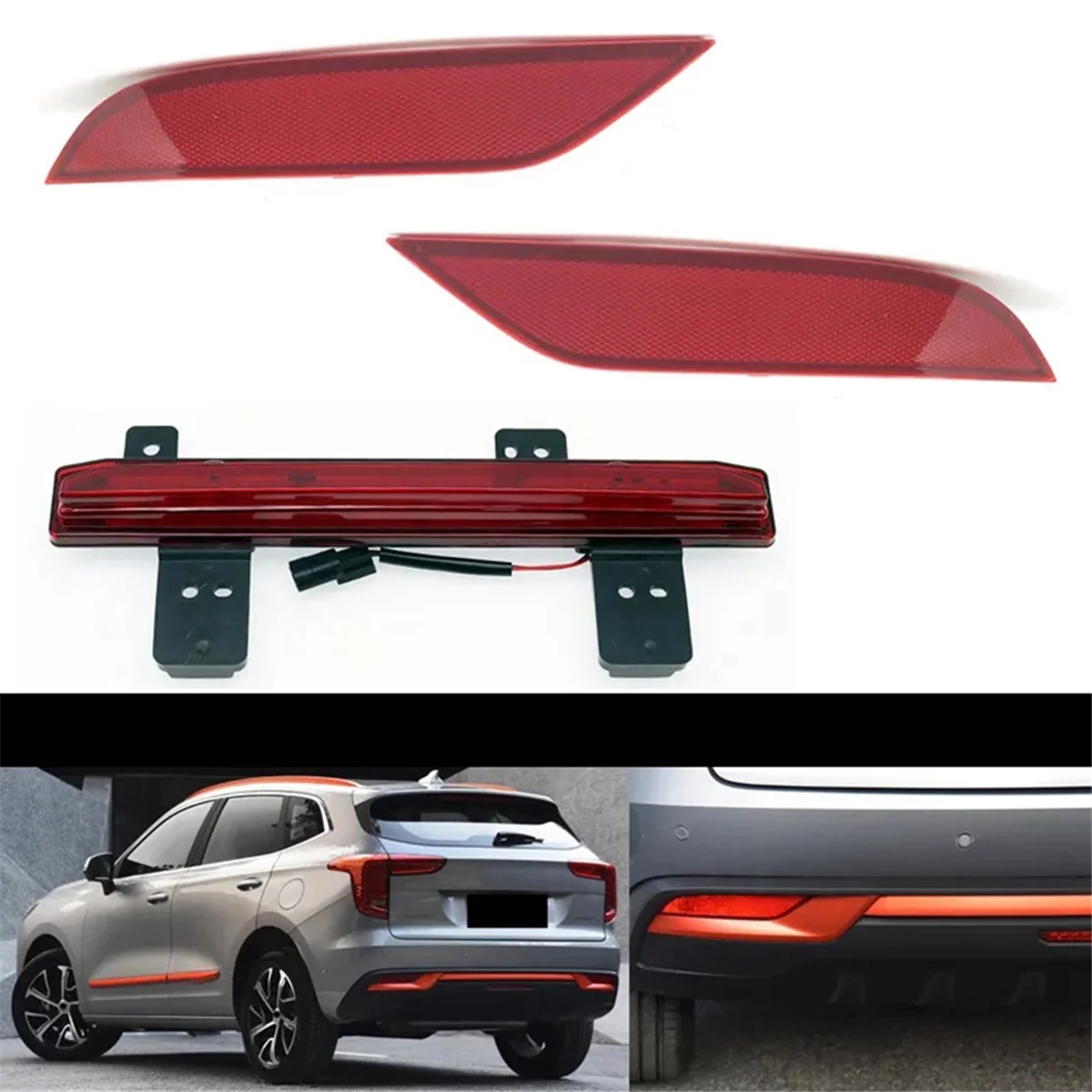 Rear Bumper Light for Great Wall Haval H6 3Rd Generation Fog Light Reverse Light Foglamp Signal Light Rear Brake Lamp image 5